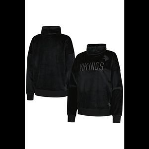 DKNY Sport Women's Vikings Deliliah Rhinestone Sweatshirt Black - Regular